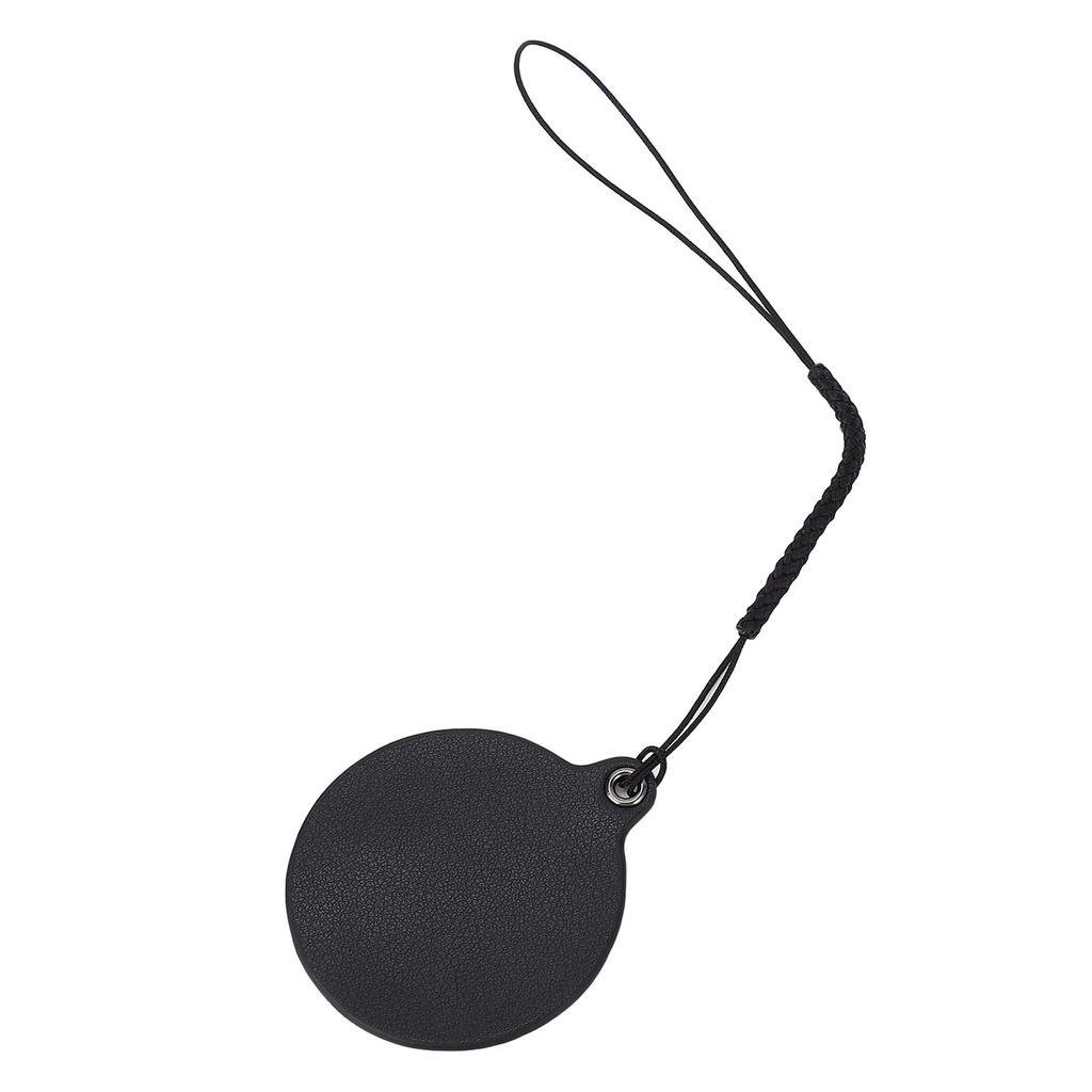 Objektivschutzkappe für EVO Print Kamera, Objektivabdeckung aus echtem Leder mit Trageseil, 4,7 cm Durchmesser