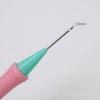 Beginner Punching Needle Embroidery Set Inlcudes 12 Color Yarn, Embroidery Cloth, Punching Needle Pen, Needle Threader