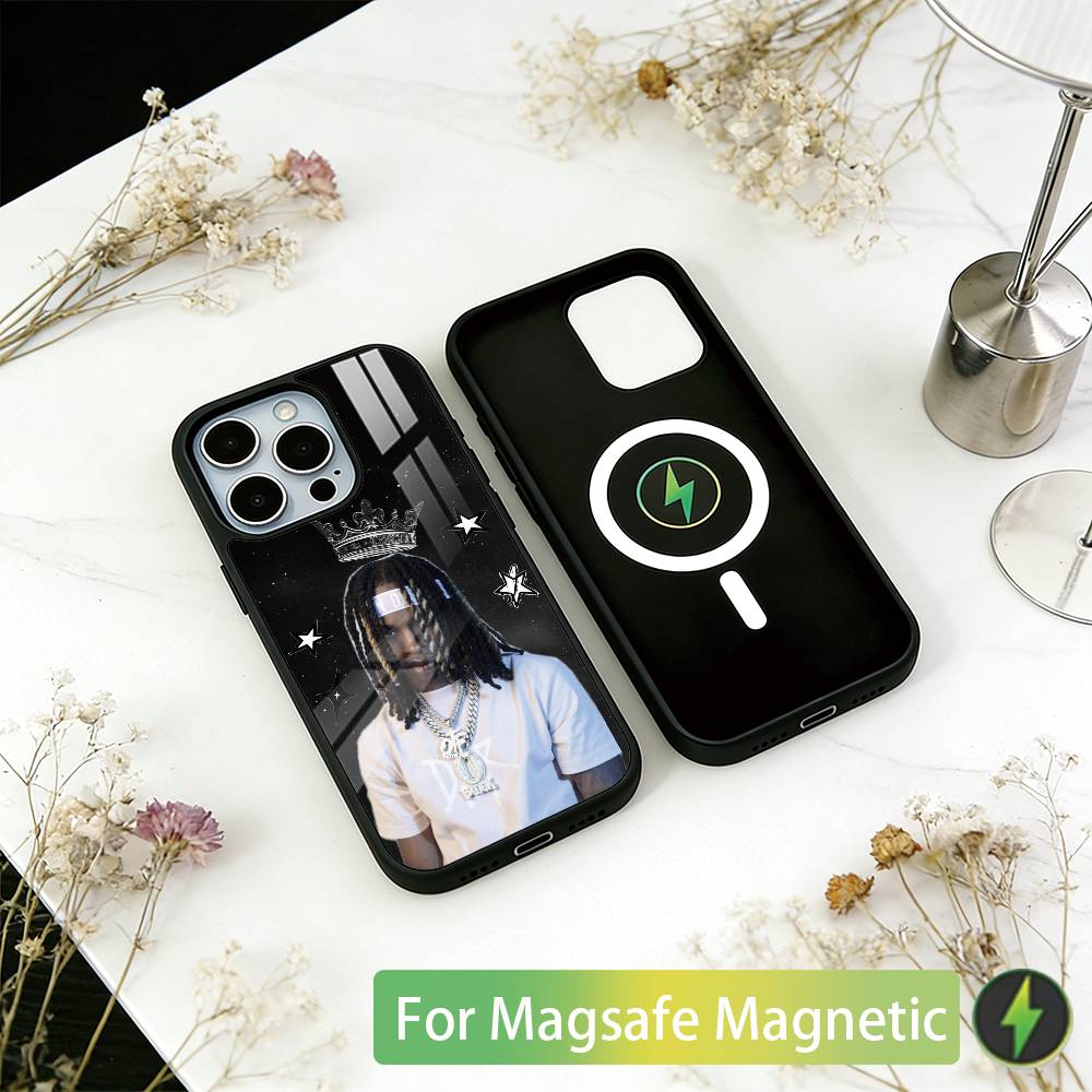 R-Raper K-King Von Phone Case For iPhone17,16,15,14,13,12,11 Plus,Pro Magnetic with Magsafe Wireless Charging