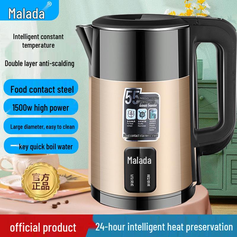 

Wanlida Genuine Electric Kettle - Durable Smart Stainless Steel with Large Capacity and Constant Temperature Keep Warm Feature 61-6000 units