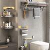 Space Aluminum Bathroom Towel Rack Set
