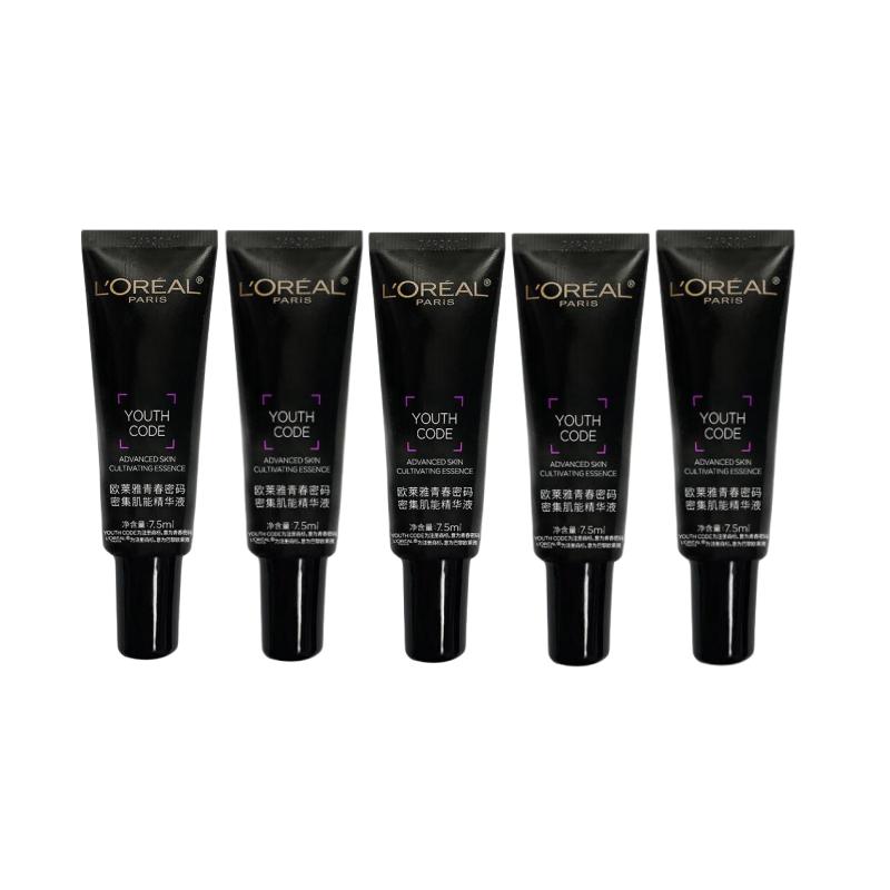 Loreal Paris The fourth generation black essence sample pack, brightening and firming skin care products 7.5ml*5
