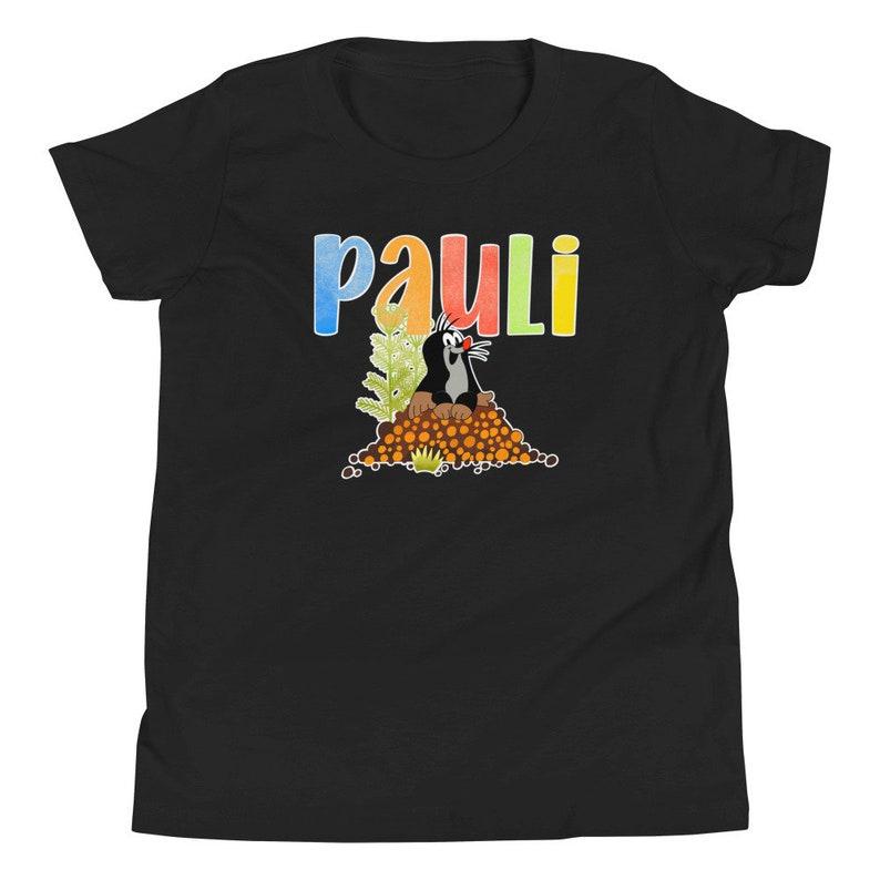 80s Pauli der Maulwurf T-Shirt: Retro Cartoon Mole Youth Tee 160
