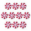 10/20/24Pcs Cabinet Door Knob Cover Christmas Peppermint Candy Drawer Closet Dresser Wardrobe Door Pull