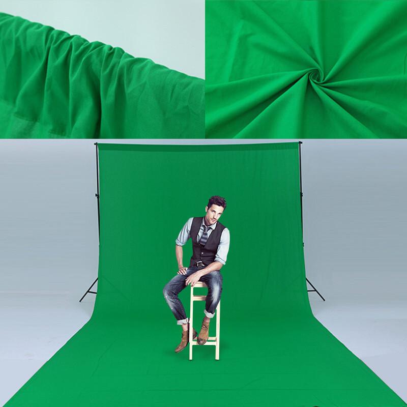 Hintergrund Fotografie Hintergrund Glatter Musselin Bildschirm Chromakey Für Fotostudio
