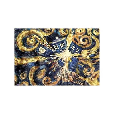 Exploding Tardis Maxi Poster
