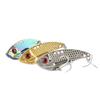 Dragon Pattern VIB Spinner Bionic Fish Bait with Treble Hook, 3g-20g, Colorful Zinc Alloy.
