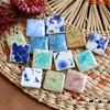 100g DIY Ceramic Mosaic Fragments Shaped Irregular Free Stone Porcelain Pieces Handmade Material Collage Small Tiles Cerd01