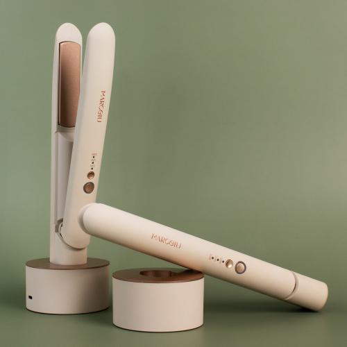 [Marceiu] Flora Touch Cordless Hair Straightener & Styling Iron with Charging Cradle Set (MW1000)