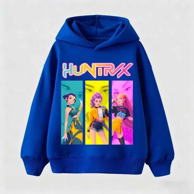 KPop Demon Hunters Mikiny Oblečenie pre bábätká Dievčatá Chlapcov Módne Ležérne Mikiny s kapucňou K-Pop Demon Hunters Pulóver Detské Oblečenie Darček