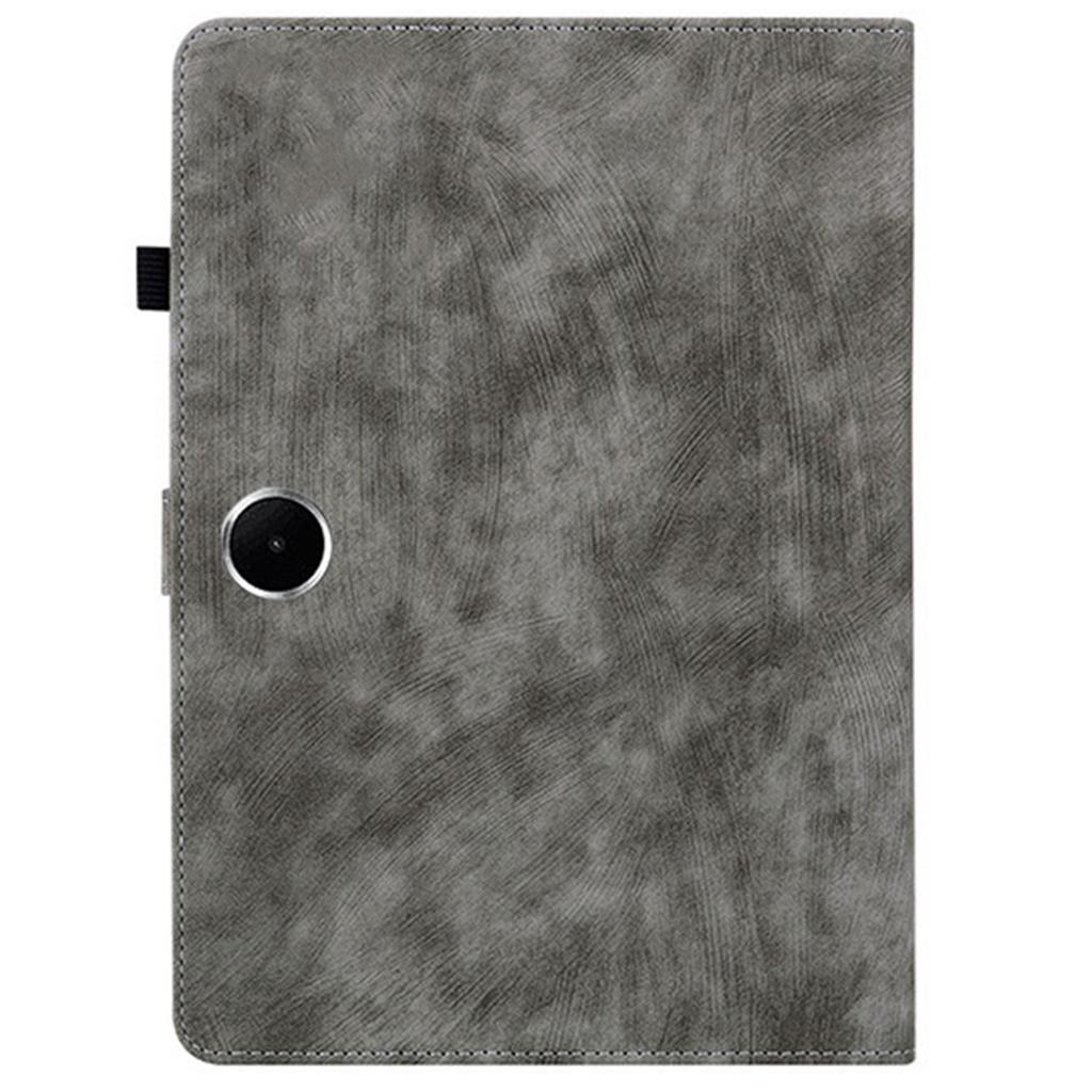 For OnePlus Pad Lite/Oppo Pad SE Case Tiger Imprint Anti-Scratch PU Leather Tablet Cover