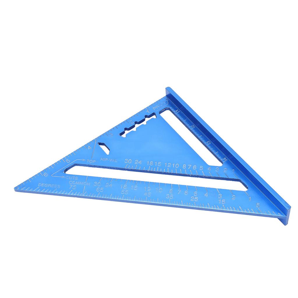 Carpentry   Ruler Aluminum Alloy with   and   Scales   Ruler Protractor for Engineer Carpenter