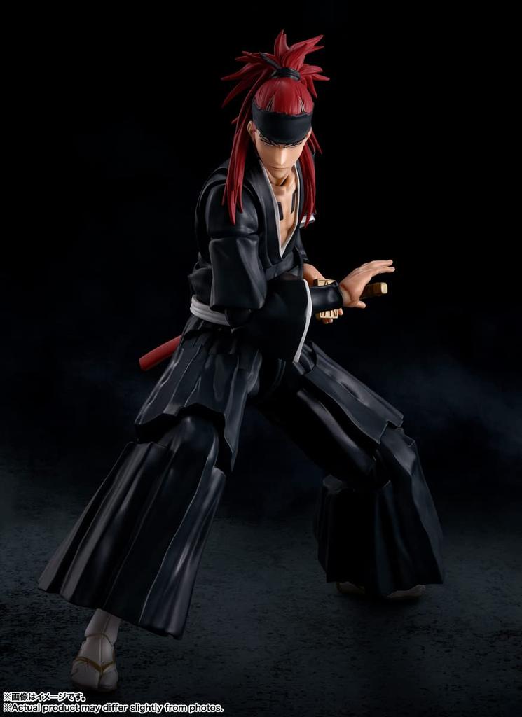 Tamashii Nations S.H. Figuarts Bleach Renji Abarai 155mm Movable Figure Thousand-Year Blood War Arc ABS PVC Painted