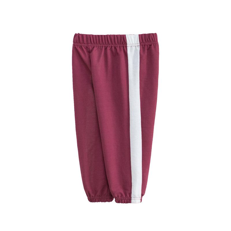 

Летние детские штаны с защитой от комаров, детские повседневные штаны, тонкие штаны для мальчиков, легкие и удобные 140cm красный