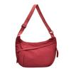 Borsa a tracolla da donna in nylon di grande capacità, borsa a spalla casual multifunzionale, borsa a sacchetto semplice per uso quotidiano, borsa per il pendolarismo