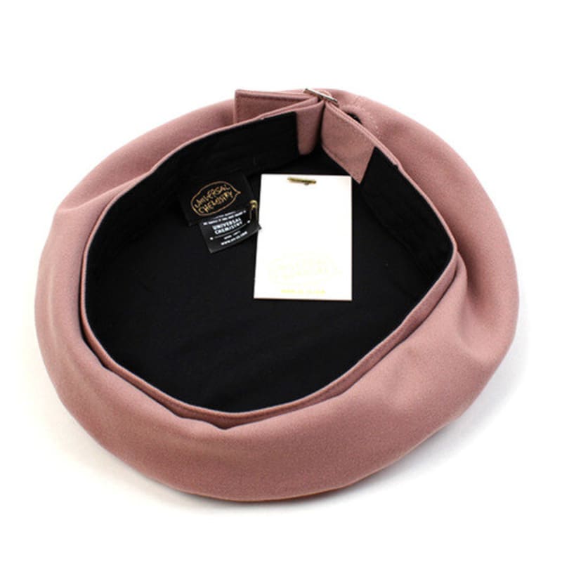 Universal Chemistry Belted Pink Wool Beret woolBeret