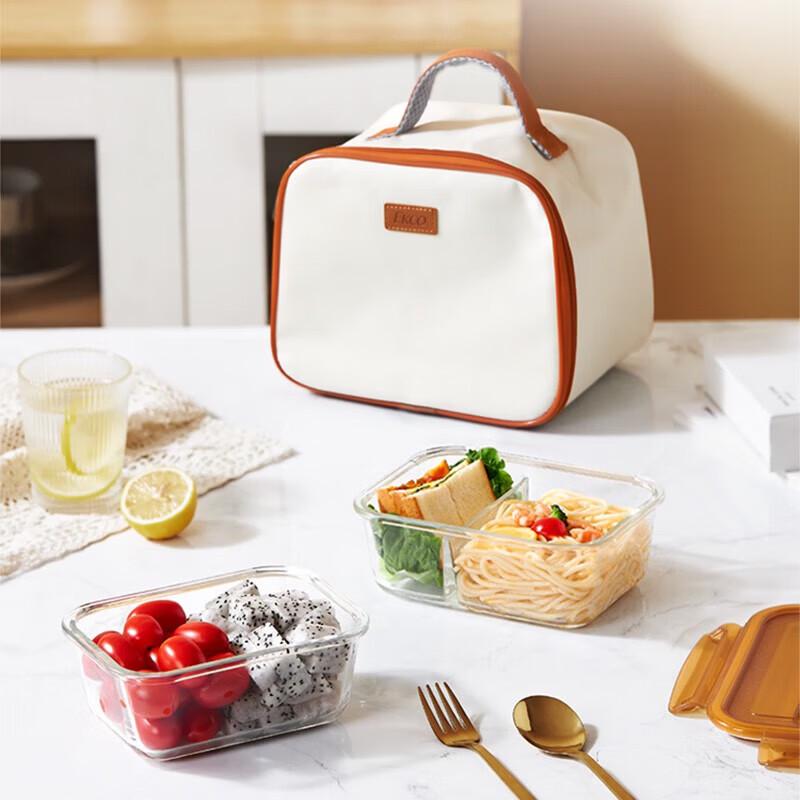 Corning Glass Food Storage Lunch Box Set