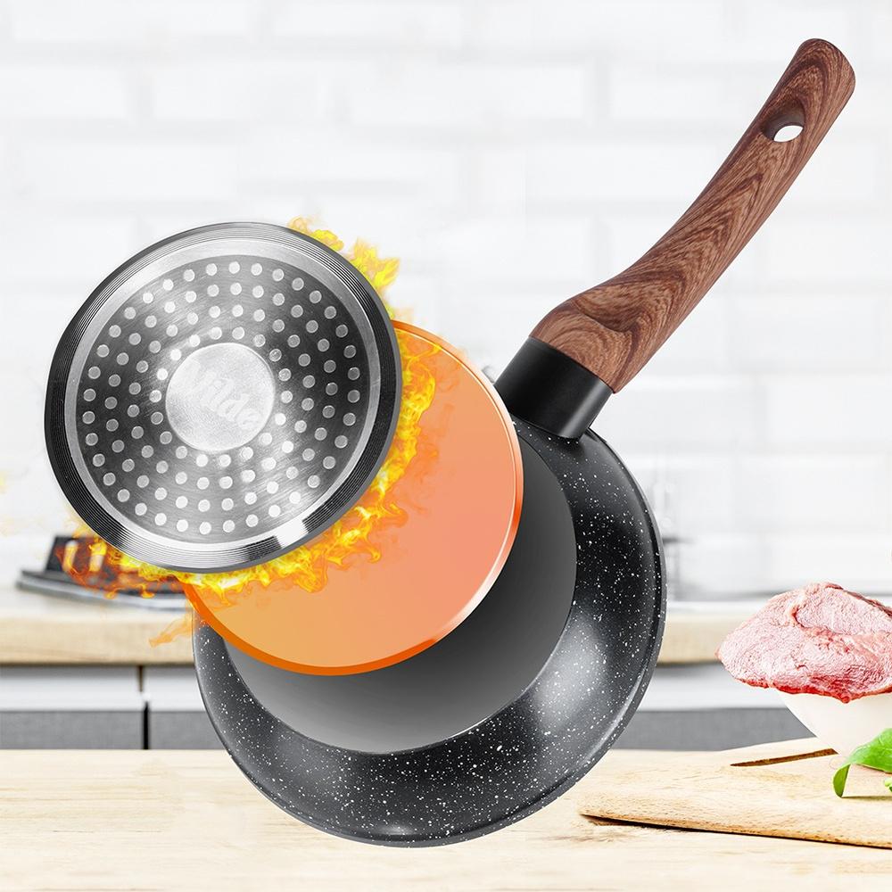 Black&Wood Granite Frying Pan Set 20/24 Cm 2 Pcs.