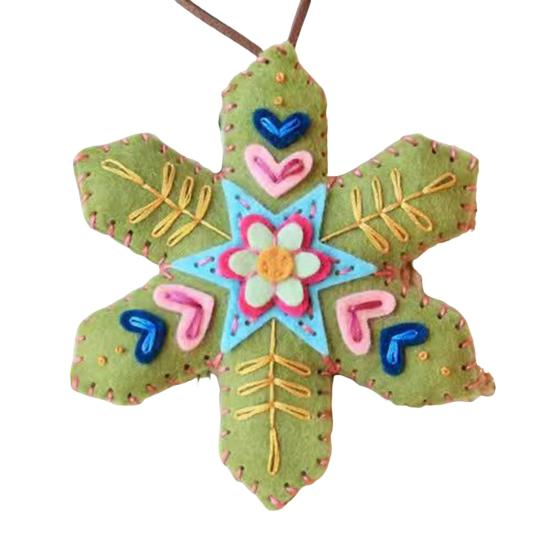 

Рождественское украшение DIY Набор для поделок из фетра Художественное украшение ручной работы с цветами, звездами, листьями Универсальный домашний декор tool kit