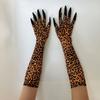 Halloween Claw Gloves Women Paw Gloves with Long Fingernails Cat