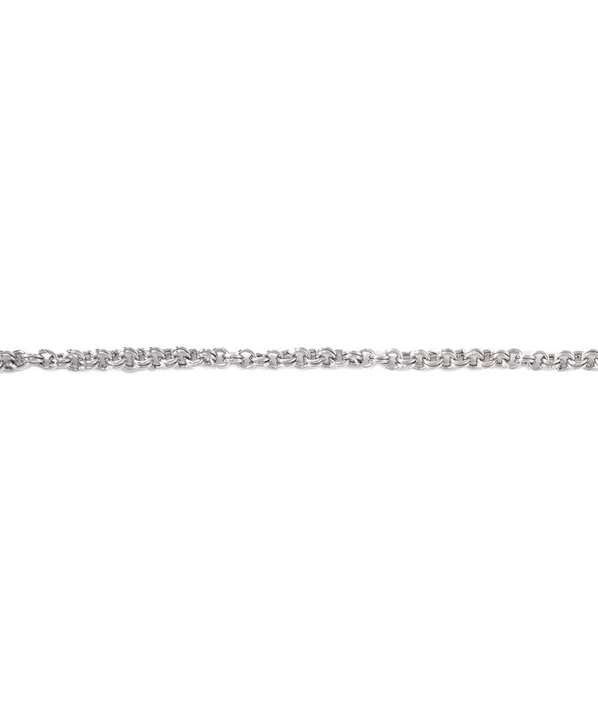Decoroso Unisex Double Ring Surgical Chain Necklace
