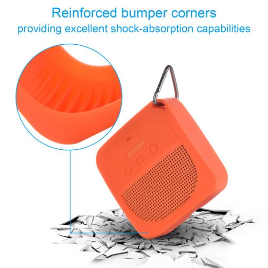 Speaker Protective Cover Soft Anti-drop Eco-friendly Concise Audio Protector for BOSE-soundlink Micro Audio