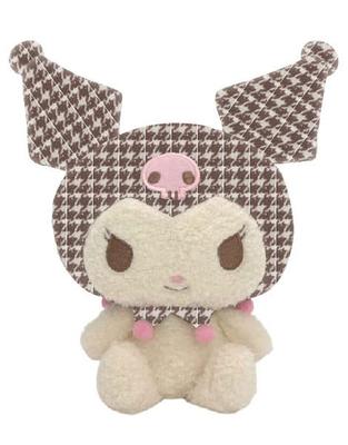 Nakajima Corporation Kuromi Sweet Check Plush Toy S 174871-22