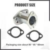 796002 Muffler Adapter High Performance Fits Most Engines Easy To Install Part Exhaust Muffler,