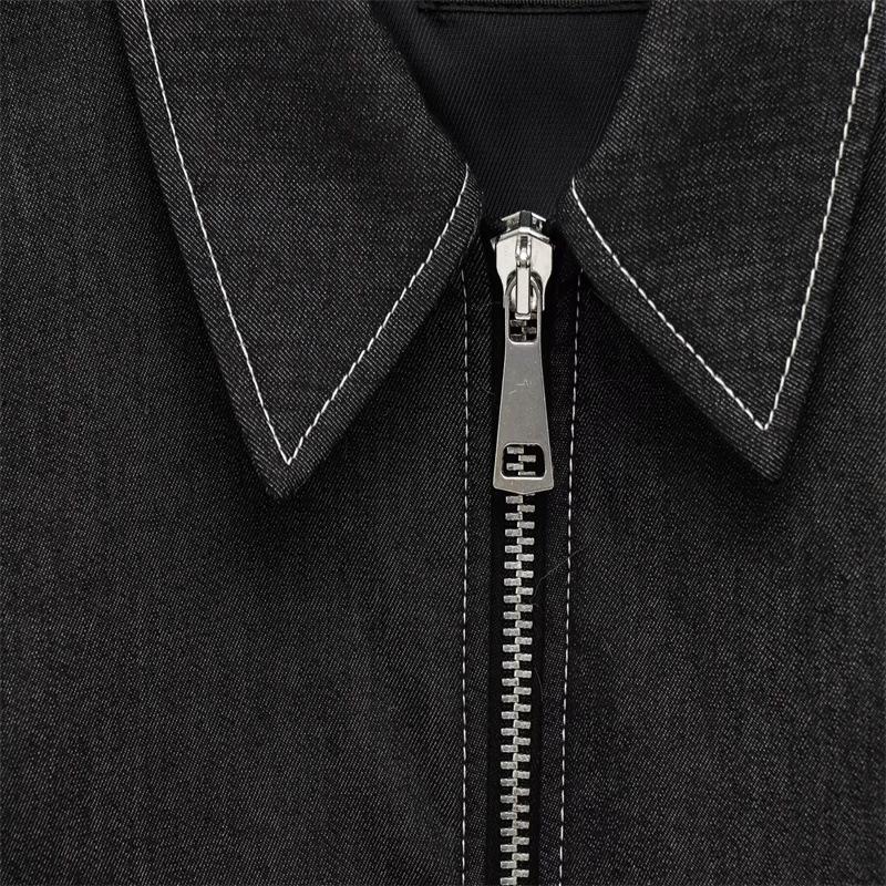 2025 Autumn/Winter Women's Stylish Lapel Denim Jacket Coat