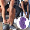 1 Pc Knee Pad for Men Women Anti-slip Collision Avoidance Knee Sleeve with Thick Sponge Exercise Protective Knee Pad for Football Volleyball