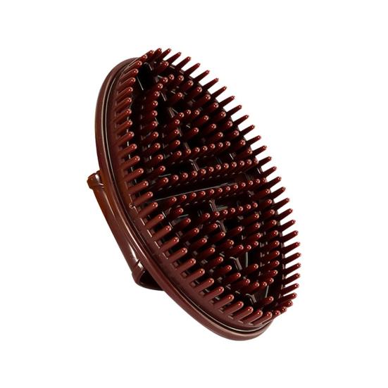 Meridian Massage Brush Handheld Full Body Massage Brushes with Round Bristles Neck Pain Relief Tool for Promotes Blood Flow And Muscle Relaxation