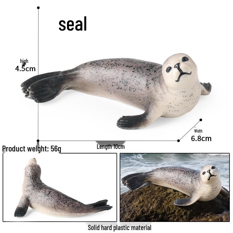 Cognitive Ocean Animal Model Toy - Salmon, Bass, Tuna, Marlin, Shark