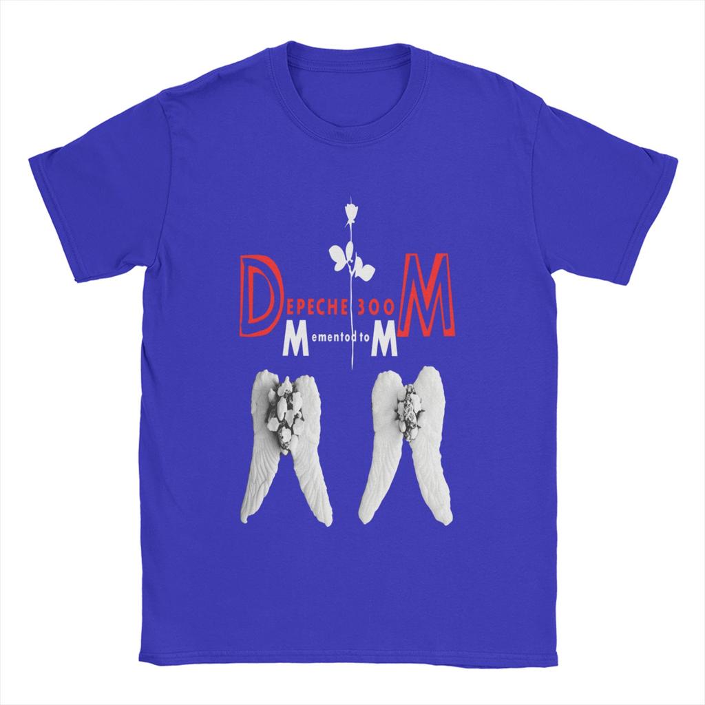 Electronic Rock Depeche Cool Mode T-Shirt Summer Hip Hop T Shirts Adult Cotton Crewneck Clothing Short Sleeve Streetwear Tops