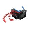 RC Brushless Motor Heatsink Professional Double RC Car Motor Cooling Fan for 1.65in Diameter Brushless Motor Blue