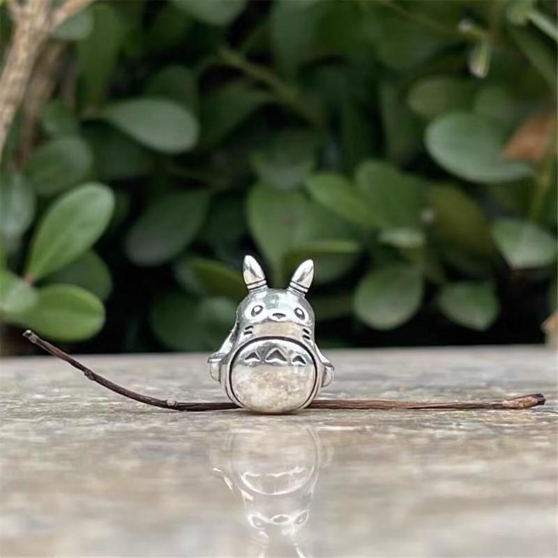 Copper Plated Cz Herocross Cartoon Rabbit Charm Family Mother Beads Stopper Fit Original European Bracelet Jewelry