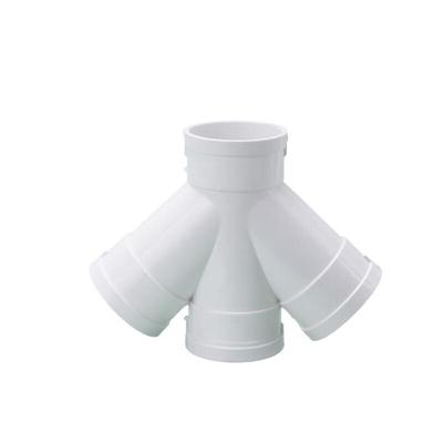 Longyusheng PVC 45-Degree Y-Type Drainage Pipe Fitting
