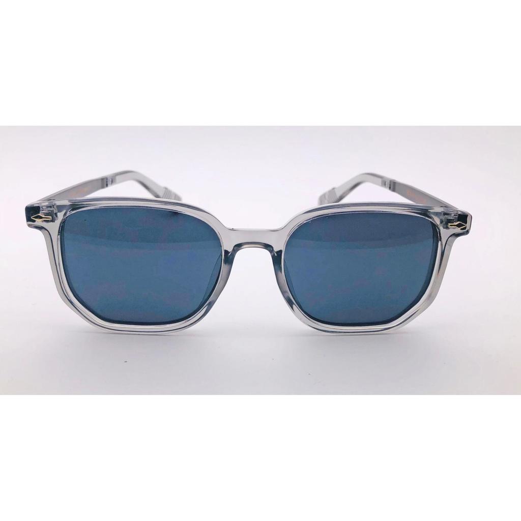 RSINC Unisex Designer Sunglasses UV Protection Square Transprent Grey KH-2310 B0DKTFTJTQ