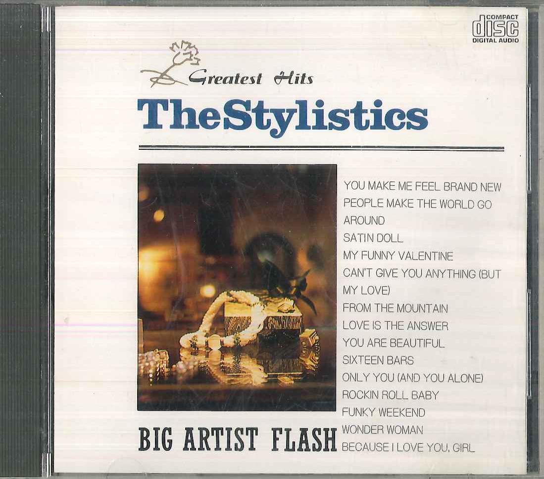 

CD VARIOUS - The Stylistics - Big Artist Flash ECD10030 EYEBIC 1989 Japan Pop Used