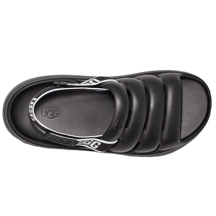 UGG Sport Yeah Slide 'Black White' Men's 1132150-BLK