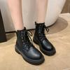 British style women's lace-up lightweight outdoor hiking mountaineering non-slip sports casual non-fatigue foot Martin boots