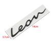 3D Metal Leon Car Rear Trunk Words Logo Badge Emblem Decals Sticker For Seat Leon 1 2 3 4 5 6 ST MK1 MK2 MK3 MK4 MK5 MK6 Accessories