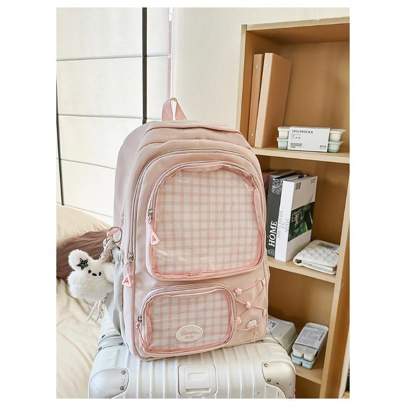 High value, fresh, sweet and cute star backpack, lightweight and simple backpack for junior high school students