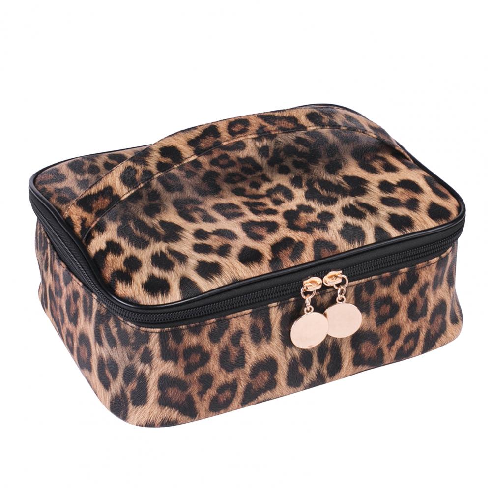 Convenient Brushes Storage Bag  Single Handle Ladies Makeup Bag  Exquisite Fashion Appearance Cosmetic Bag