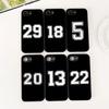 Kryt pro Samsung Galaxy S25 S24 S23 FE Ultra Plus S7 Edge S25+ S23+ A56 5G Pouzdro Číslo Fotbal Basketbal Sport Ne 24 5 10 23