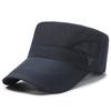 Spring, summer and autumn new sunscreen, sunshade, fashionable quick-drying flat-top hat, simple and casual outdoor fishing flat-top hat