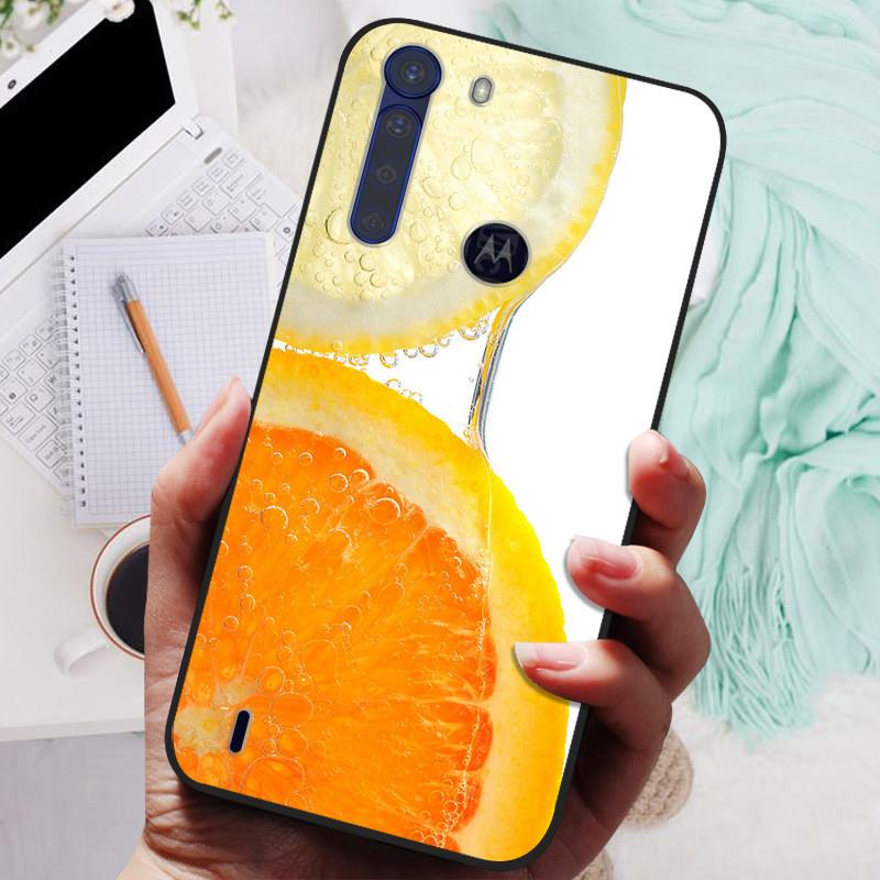 For Motorola One Fusion Case Black Bumper Soft Silicone Cover For Moto One Fusion Plus Phone Cases OneFusion Fusion+ Funda Shell