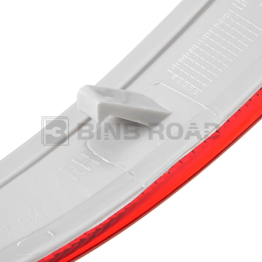 63147240998 Rear Right Bumper Reflector Passenger Side Red Trim 63217158950 Compatible with BMW X5 E70 2009-2013