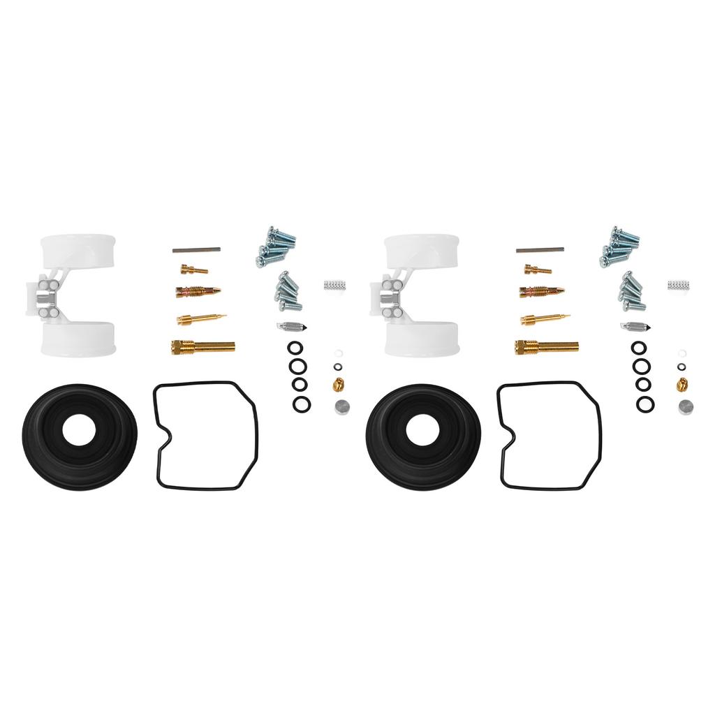 Kit de reparare carburator 52PCS Set complet de reconstrucție carburator Înlocuitor pentru ER500 ER?5 1998?2005