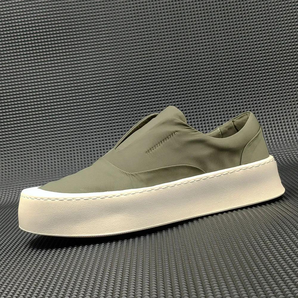 Ice Silk Men Casual Shoes Platform High-quality Men's Shoes Outdoor Breathable Sneakers Male Designers Footwear Shoes for Men