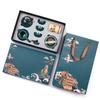 Chaxun National Tide Retro Ceramic Tea Set